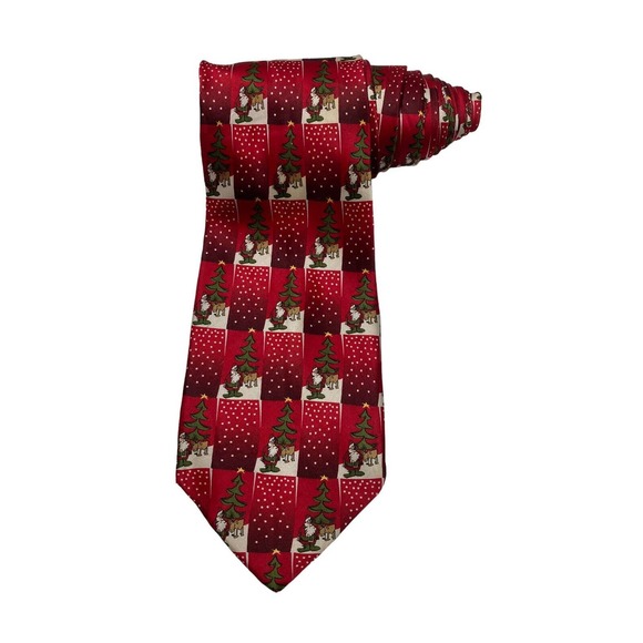 J Jerry Garcia Grateful Dead Merry Christmas Collection Thirty Two Necktie - Picture 1 of 7